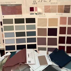 Dress swatches